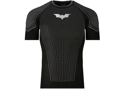 Мужская компрессионная футболка YoungLA x Batman, черная
