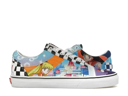 Унисекс кроссовки Vans Old Skool Patchwork Pretty Guardian Sailor Moon, разноцветные