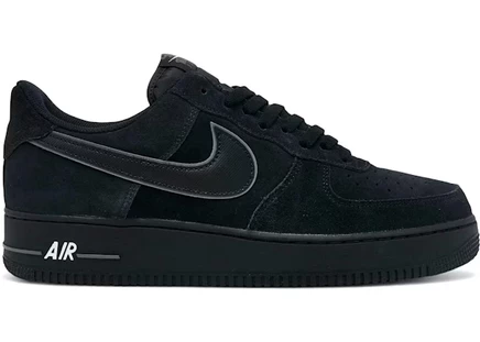 Мужские кроссовки Nike Air Force 1 Low '07 LV8, черные/антрацитовые/белые