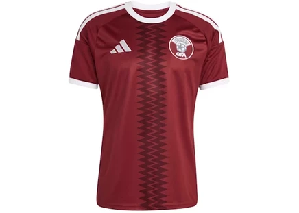 Футболка Adidas Qatar 2026 домашняя, бордовая