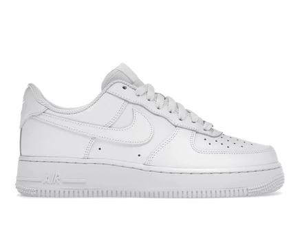Женские кроссовки Nike Air Force 1 Low '07 кожаные, белые