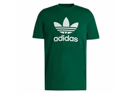 Футболка Adidas Adicolor Classics Trefoil, темно-зеленая