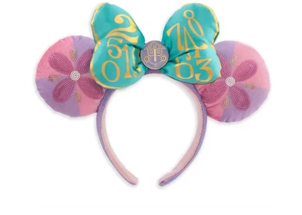 Унисекс ободок с ушками Disney Minnie Mouse Main Attraction «It's a Small World»