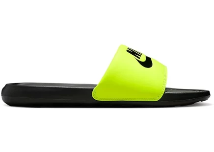 Мужские сланцы Nike Victory One Slide, черно-лаймовые