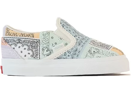 Детские слипоны Vans Slip-On Kith, многоцветные