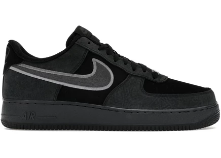 Кроссовки Nike Air Force 1 Low 07 LV8, черно-серые