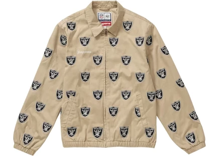 Мужская Harrington-куртка Supreme x '47 Raiders, хаки