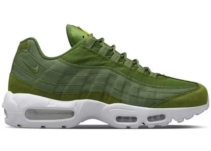 Мужские кроссовки Nike Air Max 95 Stussy, оливковые