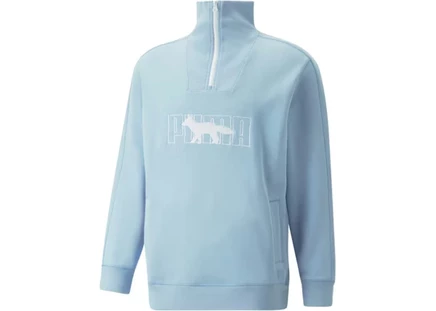 Мужская толстовка Puma x Maison Kitsune, синяя