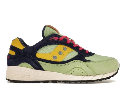 Мужские кроссовки Saucony Shadow 6000, зелено-фиолетовые