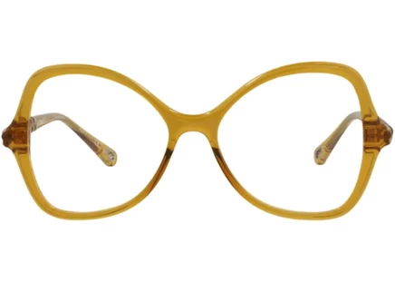 Женская оправа Chloe Cat Eye CH0004O, желтая прозрачная