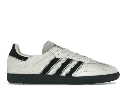 Женские кеды Adidas Samba OG, белые/черные
