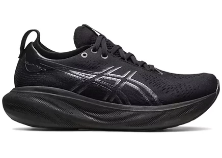 Женские кроссовки Asics Gel-Nimbus 25, черно-графитовые
