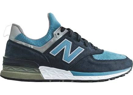 Мужские кроссовки NB 574 Ronnie Fieg x DSM, темно-синие