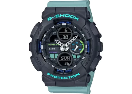 Женские часы Casio G-Shock GMAS140-2A, черные