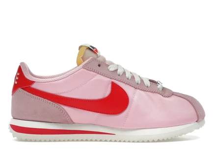 Женские кроссовки nike cortez txt, нежно-розовые/молочные