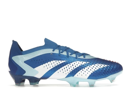 Мужские бутсы Adidas Predator Accuracy.1 Low FG, ярко‑синие