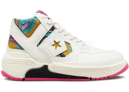 Мужские кроссовки converse weapon cx mid, мраморные