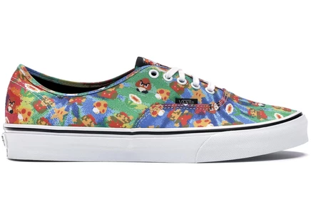 Кеды Vans Authentic Nintendo Super Mario Bros тай-дай