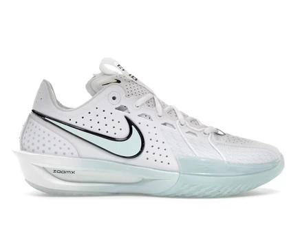 Мужские кроссовки Nike Air Zoom GT Cut 3 Shattered, бело‑голубые