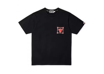 Мужская футболка bape year of the ox, черная