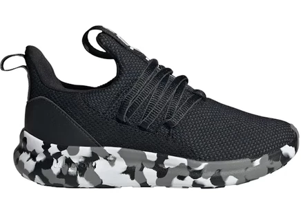 Детские кроссовки Adidas Lite Racer Adapt 7.0, черно-серо-белые