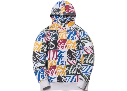 Худи KITH x Coca-Cola Cubed Global, мультицвет
