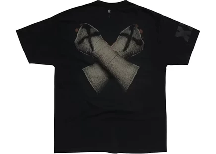 Мужская футболка Travis Scott x WWE, CM Punk, черная