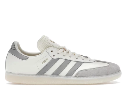 Мужские кеды Adidas Samba Lionel Messi, кремово-белые