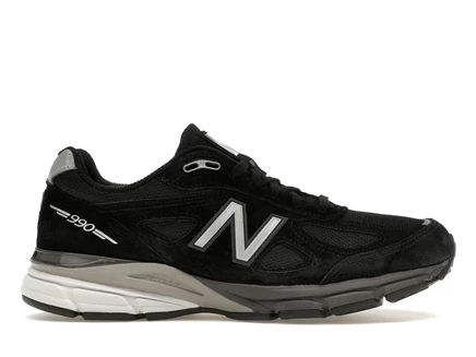 Мужские кроссовки New Balance 990v4 MiUSA, черно-серые