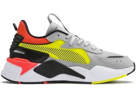 Мужские кроссовки Puma RS-X Harddrive, серо-желто-красные