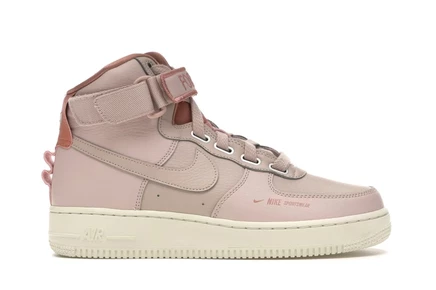 Женские кроссовки Nike Air Force 1 High Utility, бежевые