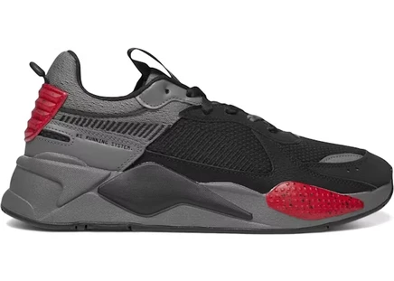 Мужские кроссовки Puma RS-X Halves, серо-черно-красные