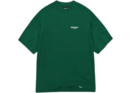 Represent Owner's Club T-Shirt Racing Green/White racing green/white