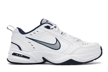 Мужские кроссовки Nike Air Monarch IV, бело-синие