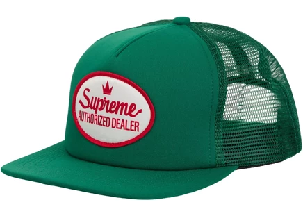 Supreme Authorized Mesh Back 5 Panel FW24 Green green