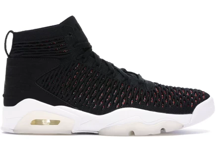 Кроссовки Jordan Flyknit Elevation 23, черно-красно-белые