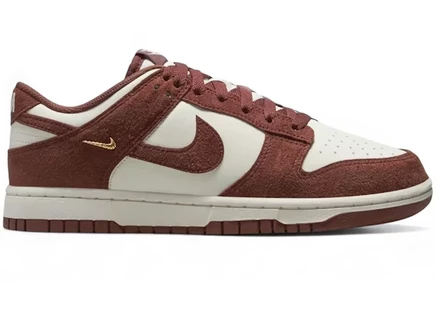 Женские кроссовки Nike Dunk Low Red Sepia/Gold