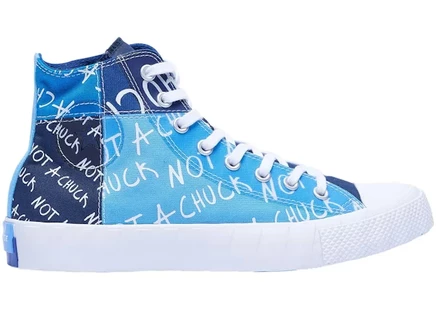 Унисекс высокие кеды Converse UNT1TL3D, голубые/темно-синие
