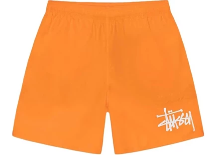 Мужские плавательные шорты Stussy Big Basic Water, оранжевые