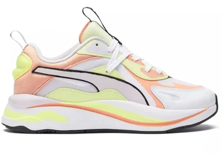 Женские кроссовки Puma RS‑Curve MIS, серо‑персиковые