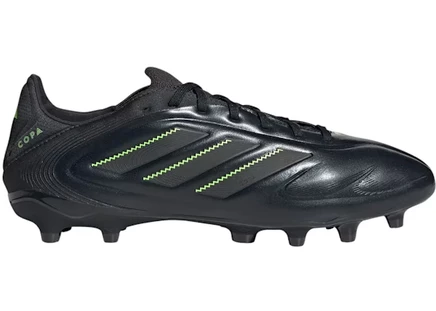 Мужские бутсы Adidas Copa Pure 3 Pro FG, черно-серо-лимонные