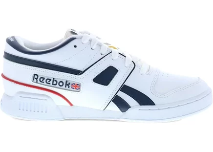 Мужские кроссовки Reebok Pro Workout Low, бело‑темно‑синие