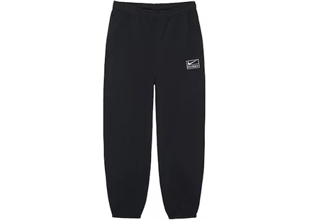 Мужские спортивные штаны Nike x Stussy флисовые, черные