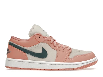 Женские кроссовки Jordan 1 Low Light Madder Root
