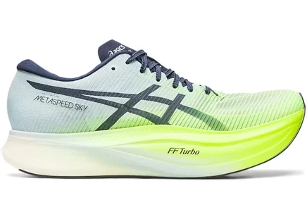 Мужские кроссовки Asics Metaspeed Sky+, зелёные/голубые