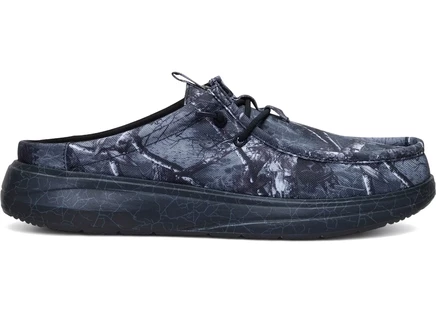 Hey Dude Wally Comf Slip Jelly Roll Realtree Edge Black Camo black/camo