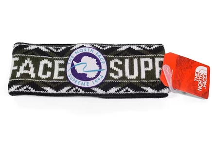 Supreme The North Face Trans Antarctica Expedition Headband Olive olive