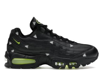Мужские кроссовки Nike Air Max 95 Premium Houseflies, черно‑неоновые