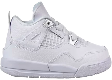 Jordan 4 Retro Pure Money (2017) (TD) white/metallic silver/pure platinum